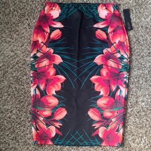 Apt. 9 Floral Pencil Skirt
